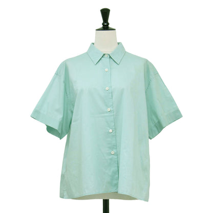 シアー コットン シャツ / SHEER COTTON 半袖 レギュラーカラー