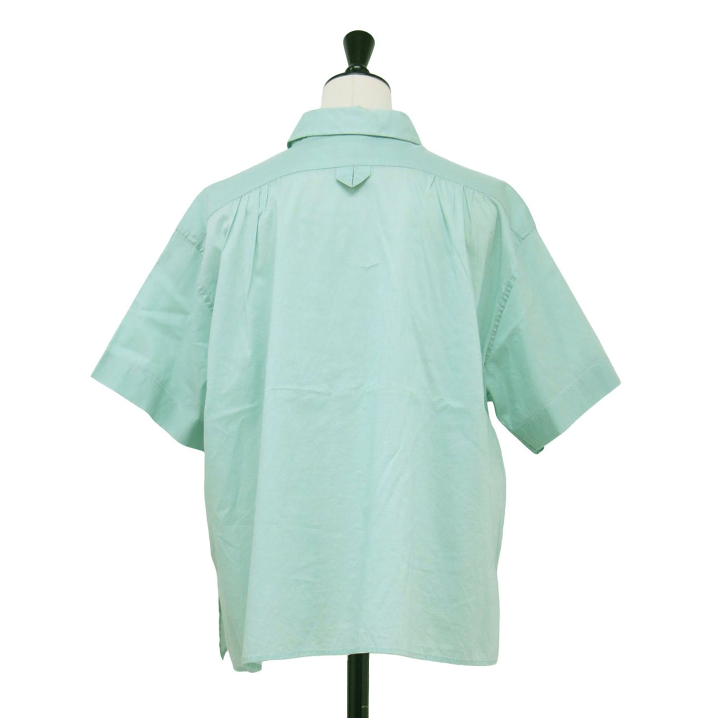 シアー コットン シャツ / SHEER COTTON 半袖 レギュラーカラー