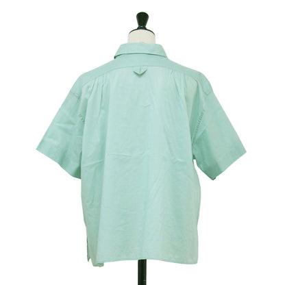 シアー コットン シャツ / SHEER COTTON 半袖 レギュラーカラー
