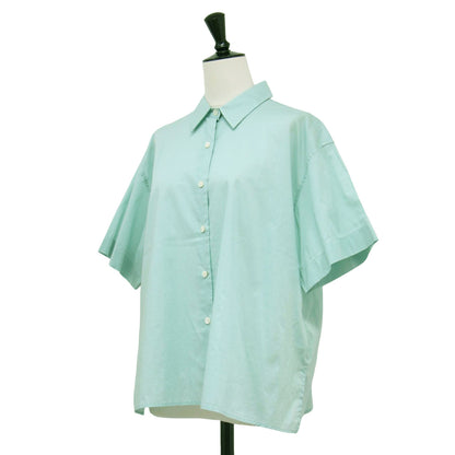 シアー コットン シャツ / SHEER COTTON 半袖 レギュラーカラー