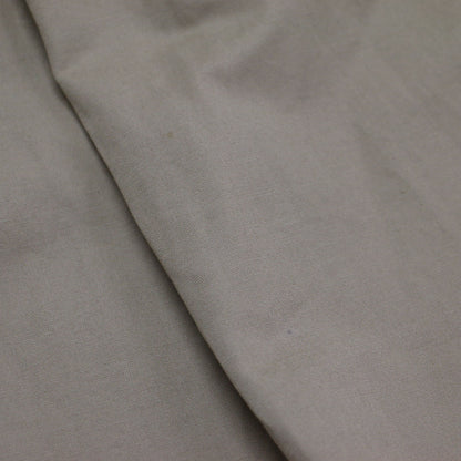 ライト コットン リネン ツイル スカート / LIGHT COTTON LINEN TWILL SKIRT ミディ丈 Aライン ウエストゴム タック