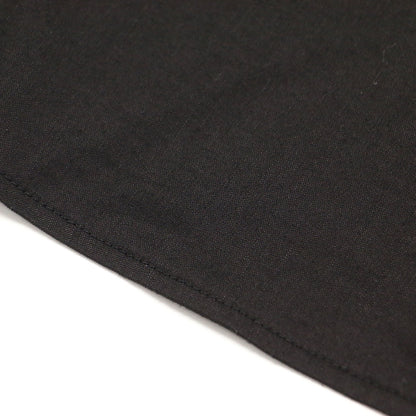 ストレッチ リネン ノースリーブ ブラウス / ECO.CRUNCH.WASH/EASY.STRAIGHT.TOP プルオーバー ショート丈 ボートネック