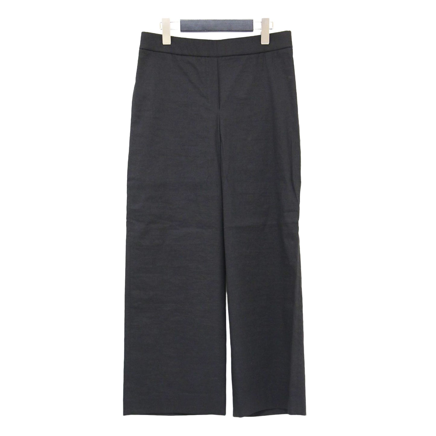 ストレッチ リネン ワイド クロップド パンツ / ECO CRUNCH WASH EASY CROP PANT イージーパンツ ストレート