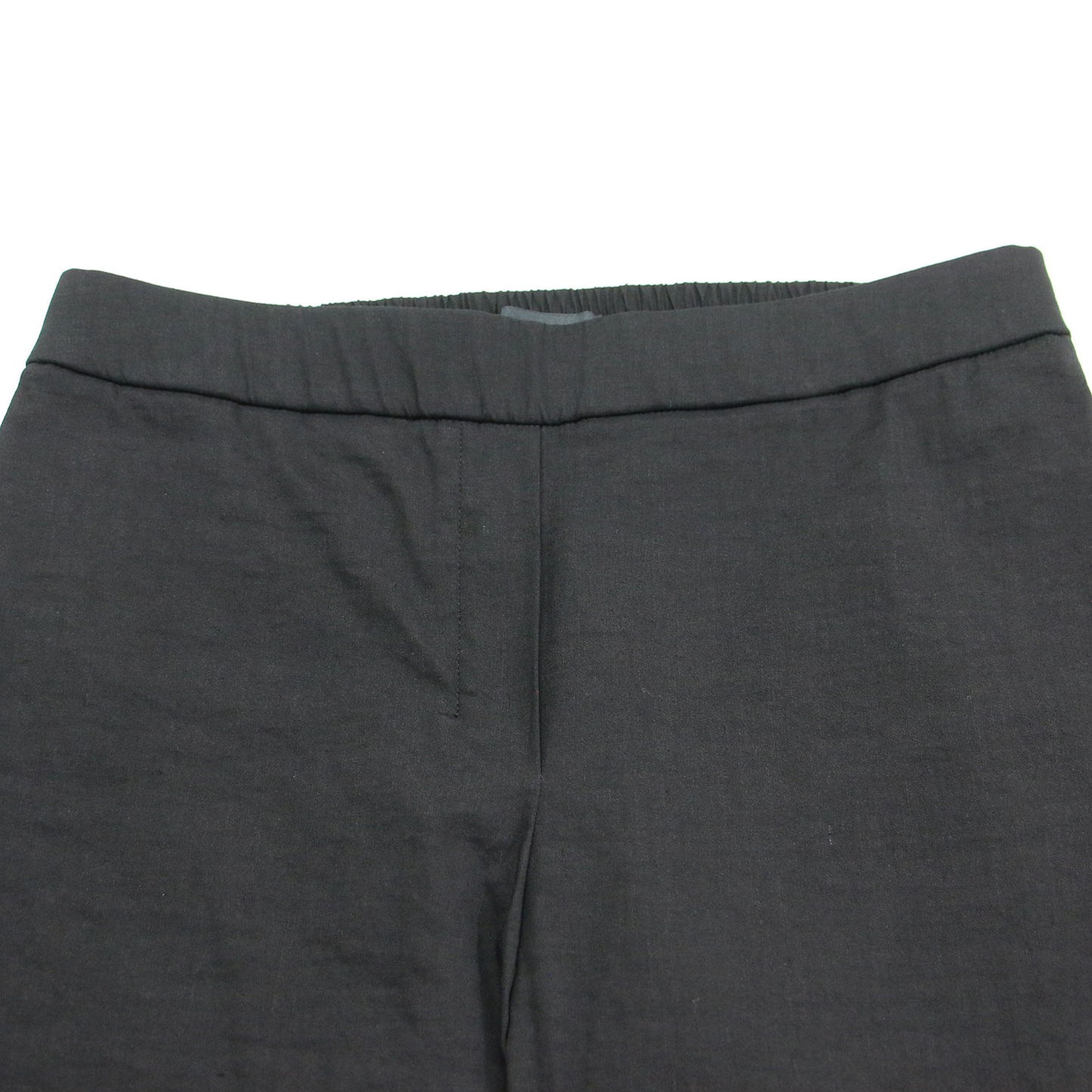 ストレッチ リネン ワイド クロップド パンツ / ECO CRUNCH WASH EASY CROP PANT イージーパンツ ストレート