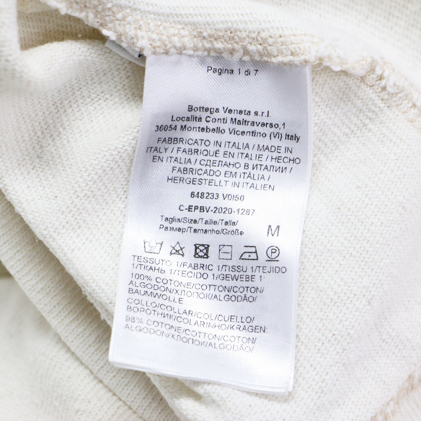 コットン アシンメトリー 半袖 Tシャツ / カットソー クルーネック ショートスリーブ ドレープ