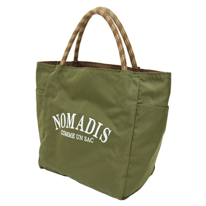 × Demi-Luxe BEAMS 別注 リバーシブル ロゴ トートバッグ /SAC2 Petit ハンドバッグ ナイロン