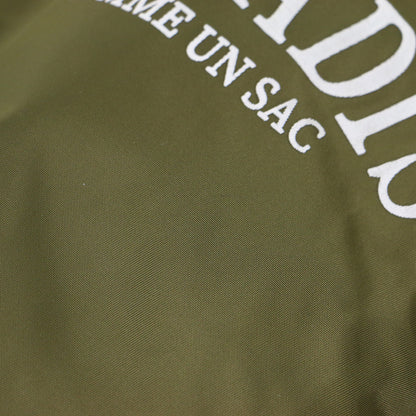 × Demi-Luxe BEAMS 別注 リバーシブル ロゴ トートバッグ /SAC2 Petit ハンドバッグ ナイロン