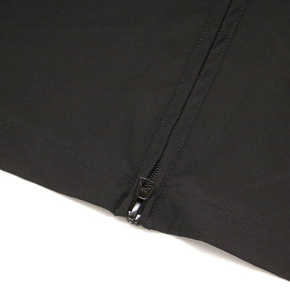 23春夏 ウェーブ フロント ジップ ワンピース / WAVE FRONT ZIP ONEPIECE ジャンパースカート ロング ストレッチ ナイロン