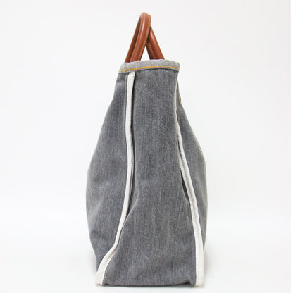 × FREAKS STORE 別注 22春夏 デニム トート バッグ / DENIM TOTE レザーハンドル コットン
