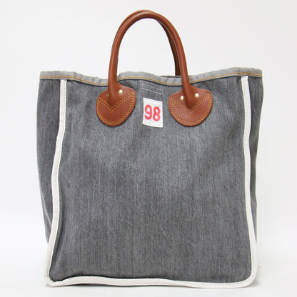 × FREAKS STORE 別注 22春夏 デニム トート バッグ / DENIM TOTE レザーハンドル コットン