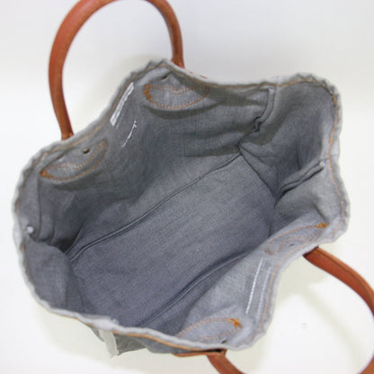 × FREAKS STORE 別注 22春夏 デニム トート バッグ / DENIM TOTE レザーハンドル コットン
