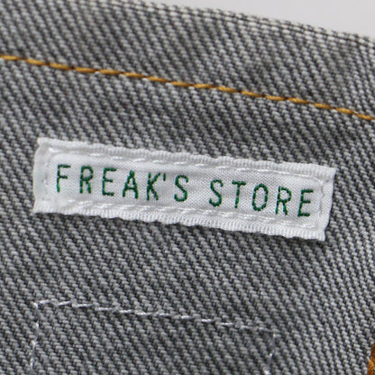 × FREAKS STORE 別注 22春夏 デニム トート バッグ / DENIM TOTE レザーハンドル コットン