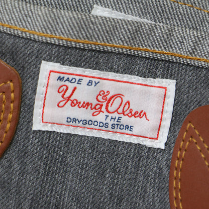 × FREAKS STORE 別注 22春夏 デニム トート バッグ / DENIM TOTE レザーハンドル コットン