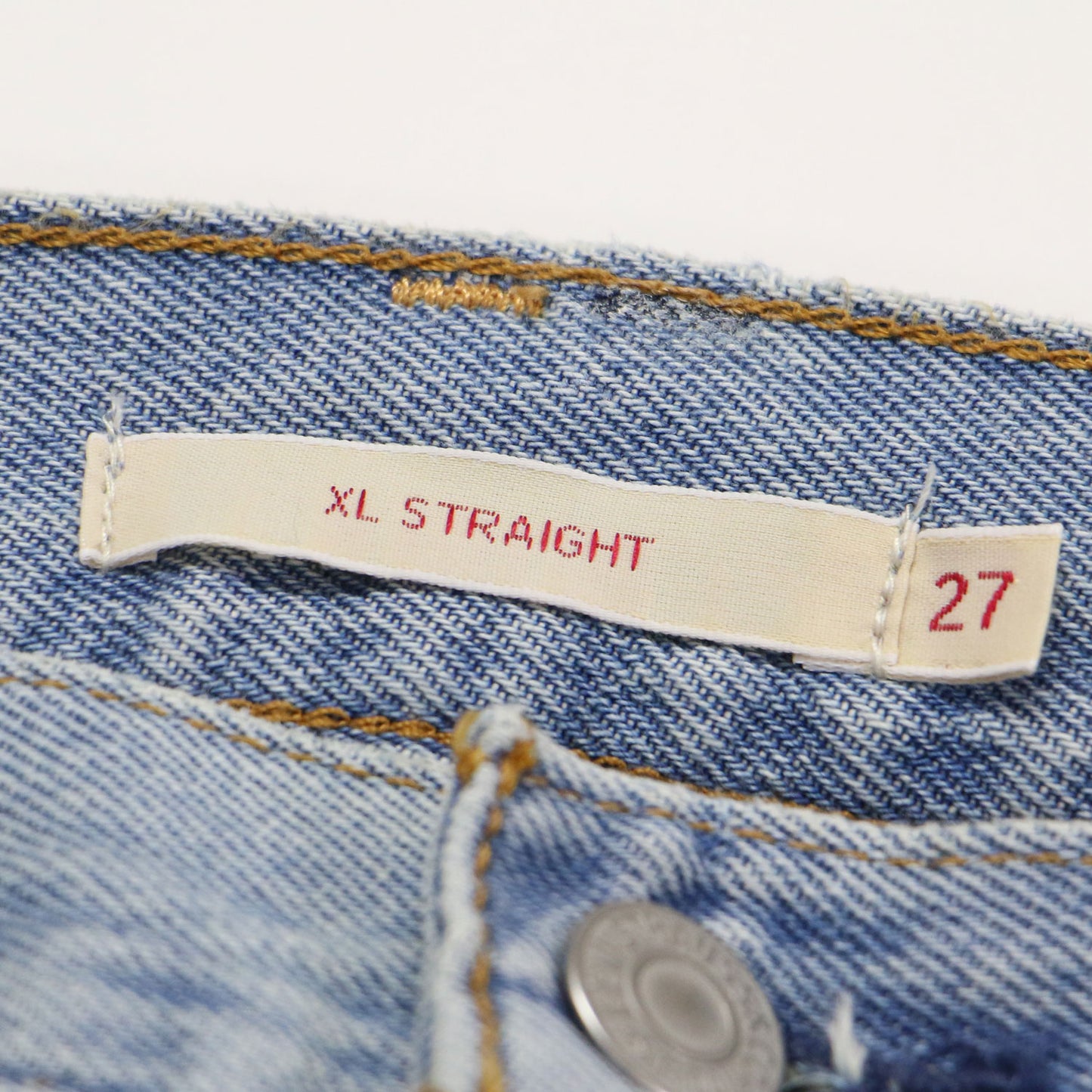 × SLOBE 別注 25春夏 別注 ワイド ストレート デニムパンツ / XL staight バギー ミッドライズ コットン
