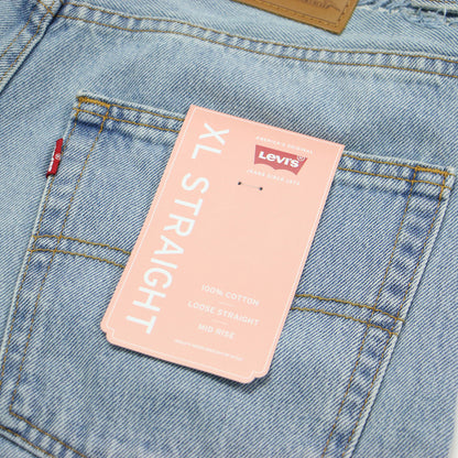 × SLOBE 別注 25春夏 別注 ワイド ストレート デニムパンツ / XL staight バギー ミッドライズ コットン