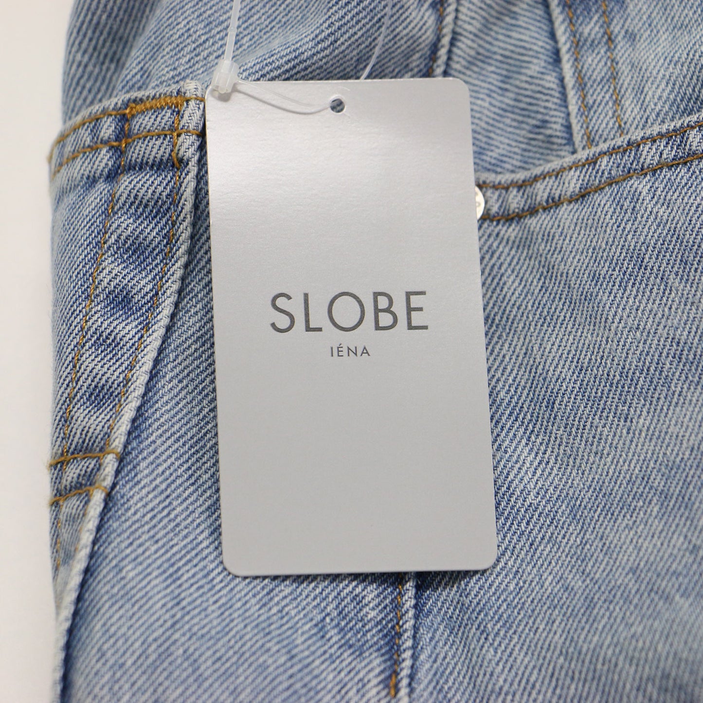 × SLOBE 別注 25春夏 別注 ワイド ストレート デニムパンツ / XL staight バギー ミッドライズ コットン