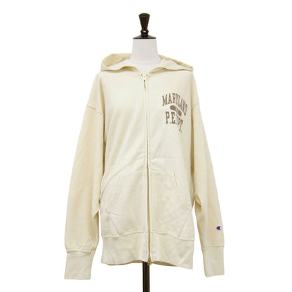 × FRAMeWORK 別注 25春夏 リバースウィーブ ジップ パーカー / REVERSEWEAVE ZIP フーディー スウェット 長袖 オーバーサイズ ロゴ プリント 裏毛 コットン
