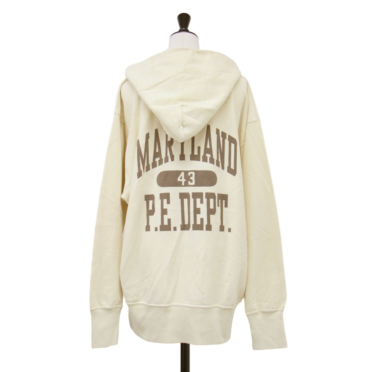 × FRAMeWORK 別注 25春夏 リバースウィーブ ジップ パーカー / REVERSEWEAVE ZIP フーディー スウェット 長袖 オーバーサイズ ロゴ プリント 裏毛 コットン