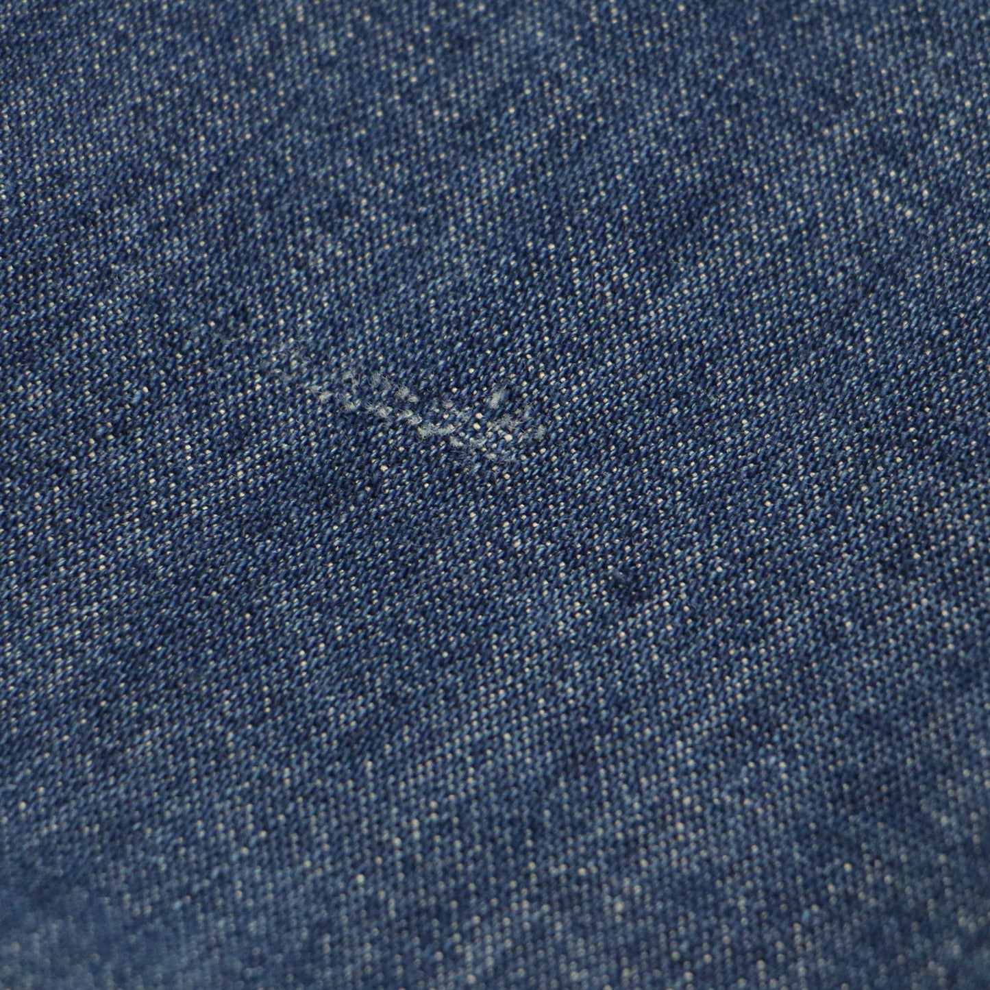 24春夏 フリル ギャザー デニム ブラウス / シャツ 長袖 コットン