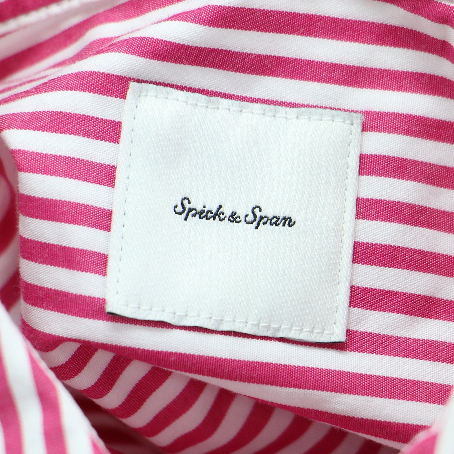 24秋冬 50コットン スタンダード シャツ / レギュラーカラー 長袖 ストライプ