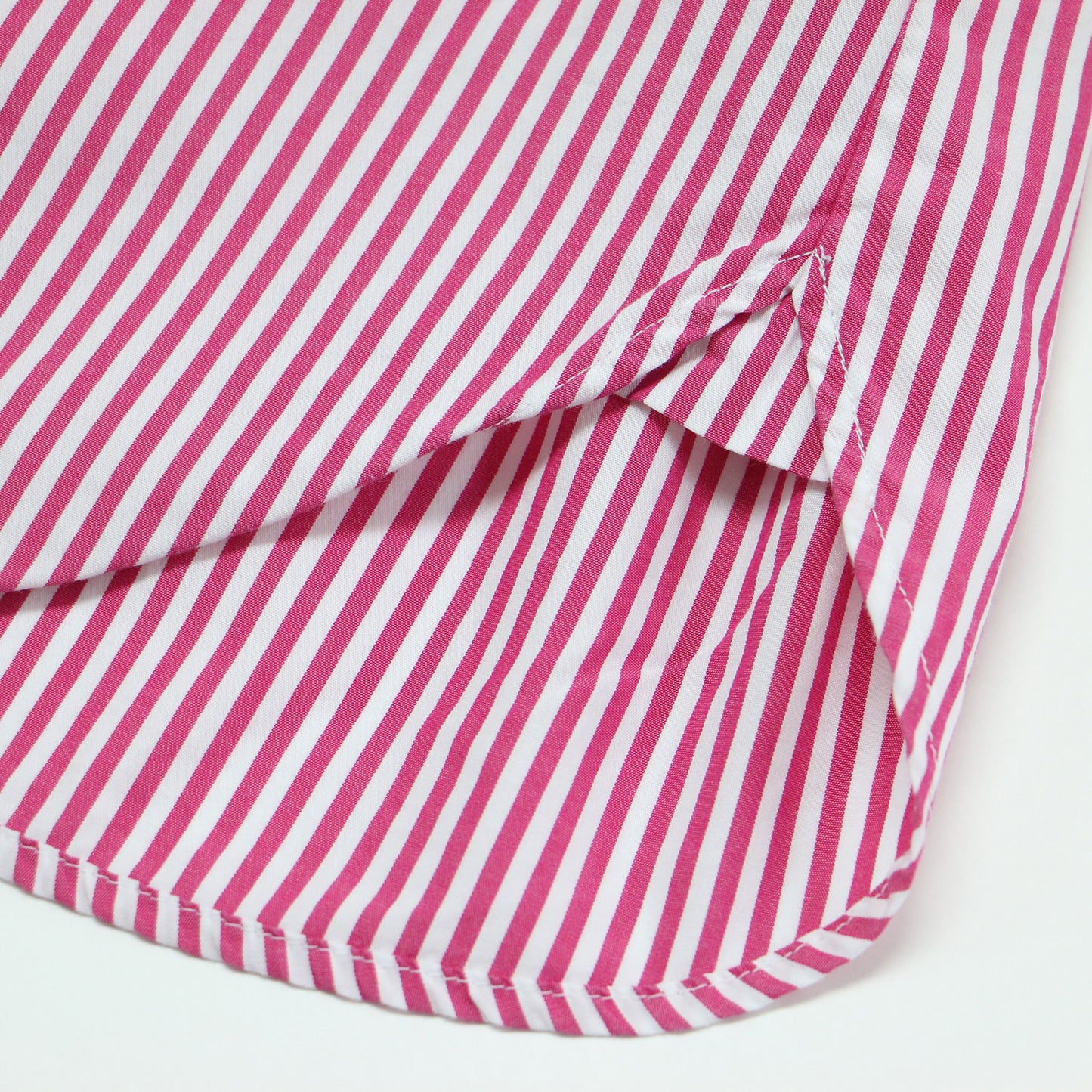 24秋冬 50コットン スタンダード シャツ / レギュラーカラー 長袖 ストライプ