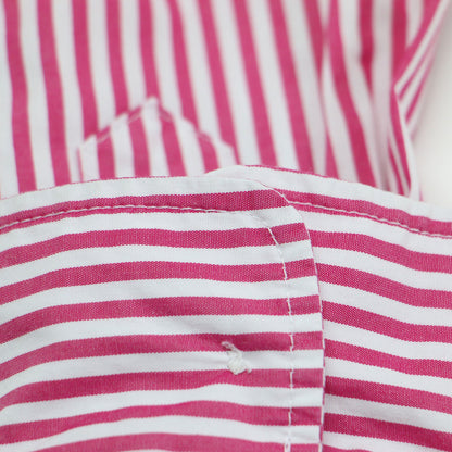 24秋冬 50コットン スタンダード シャツ / レギュラーカラー 長袖 ストライプ