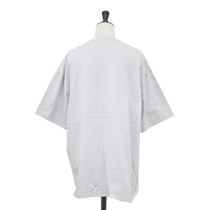 25春夏 コットン ポケット ビッグTシャツ / カットソー 半袖 クルーネック ワイド