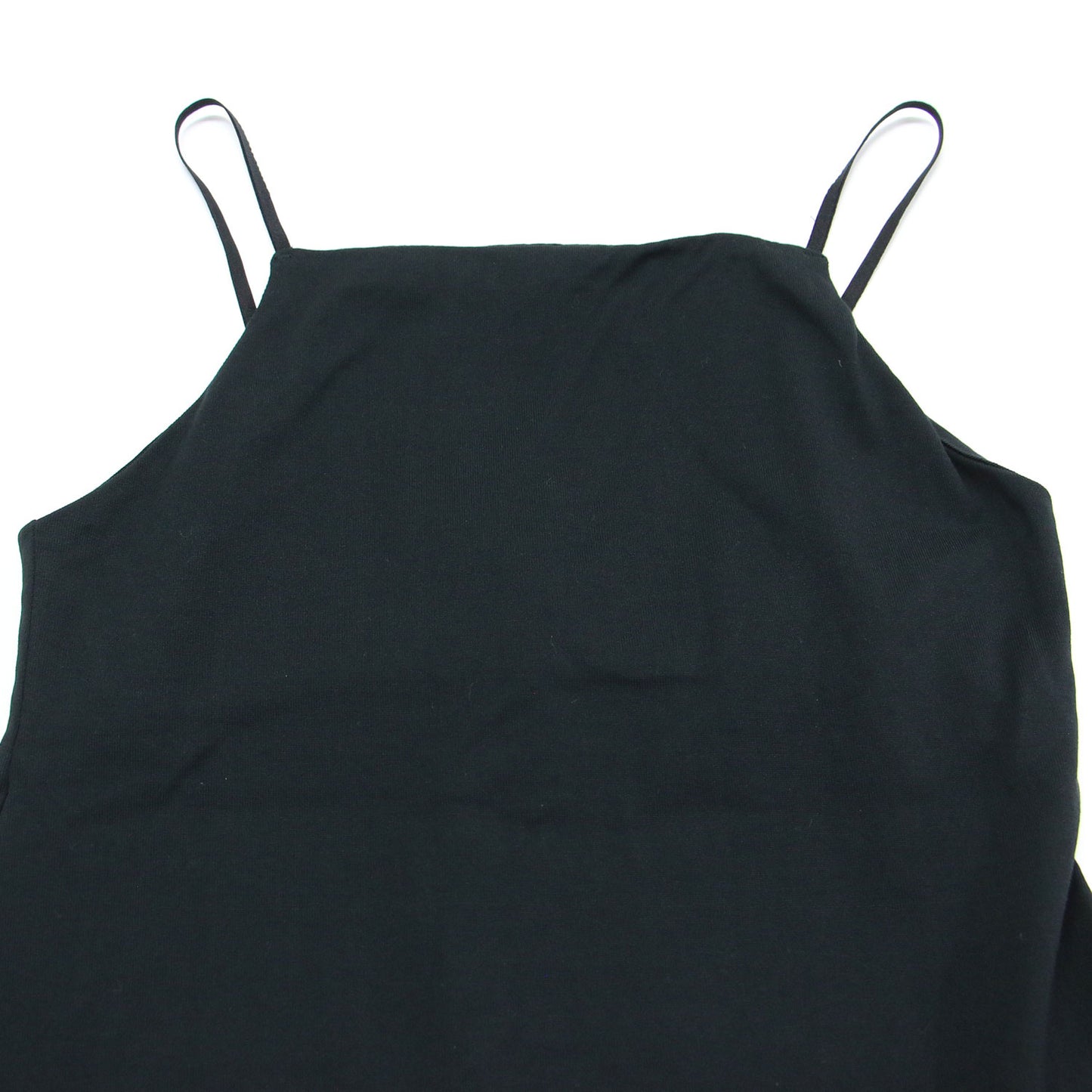 23春夏 スクエア キャミ ワンピース / ロング タイト カットソー素材 コットン