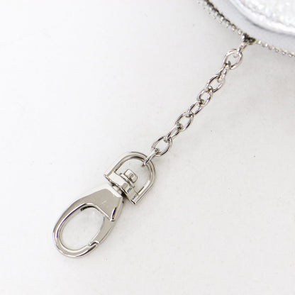 チェーン ストラップ マルチ ポケット ポーチ / ショルダーバッグ ポシェット レザー 牛革