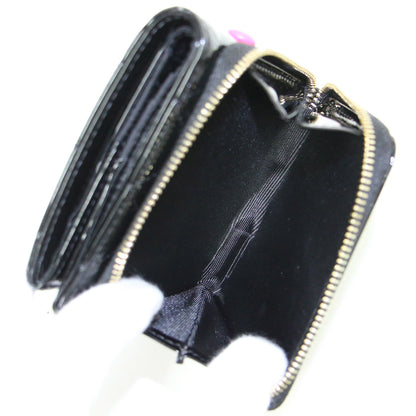 キルティング 二つ折り 財布 / Quilted candies wallet ドットボタン 合成皮革