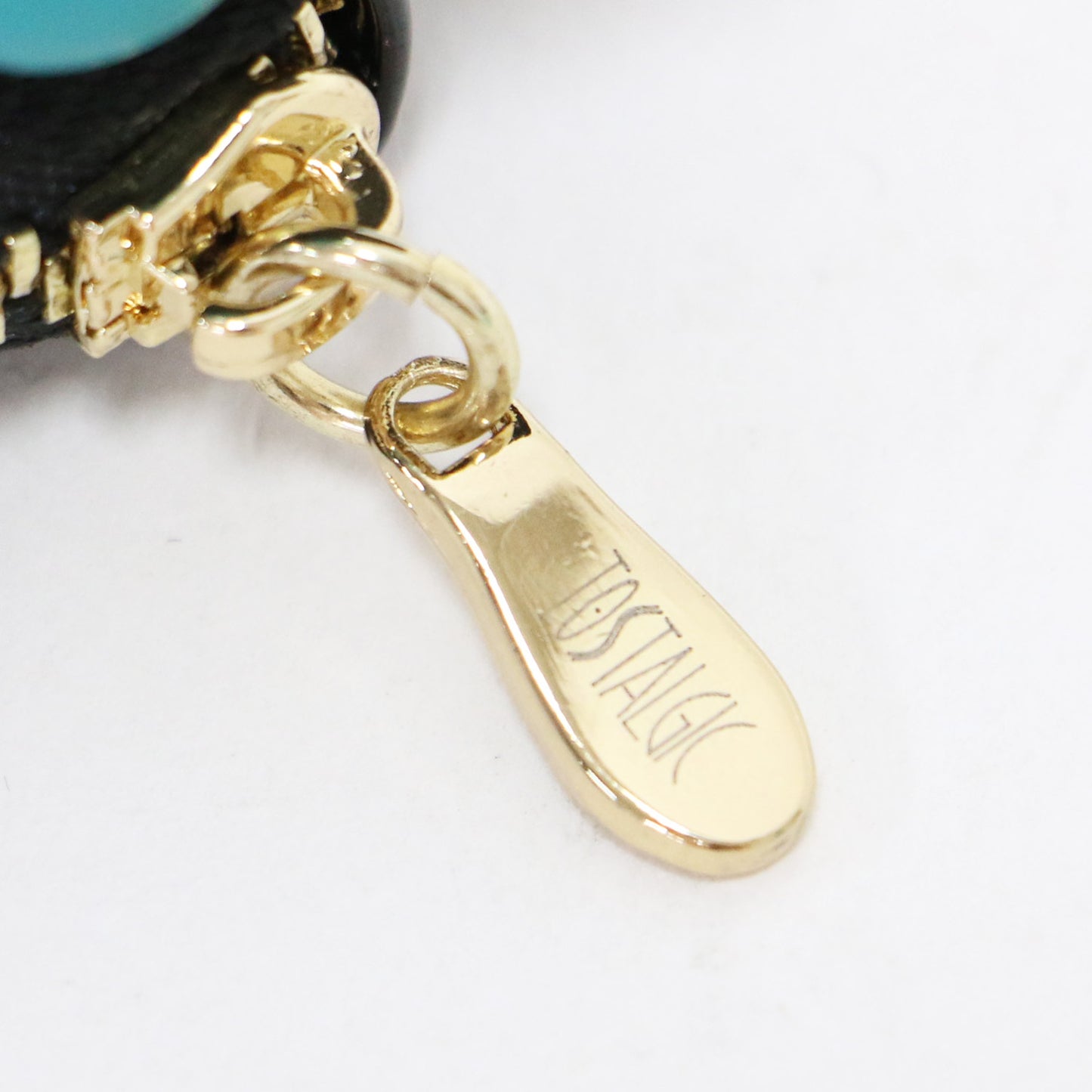 キルティング 二つ折り 財布 / Quilted candies wallet ドットボタン 合成皮革