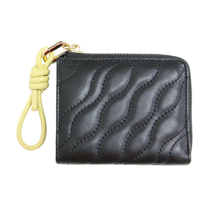 × Ray BEAMS 別注 25春夏 キルティング ウォレット / 財布 二つ折り L字 ファスナー レザー