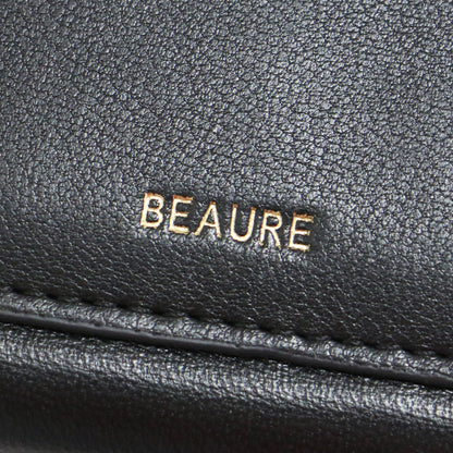 × Ray BEAMS 別注 25春夏 キルティング ウォレット / 財布 二つ折り L字 ファスナー レザー