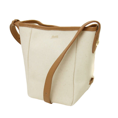 25春夏 キャンバス ミニ バケツ バッグ / ショルダーバッグ 肩掛け 斜め掛け 2WAY