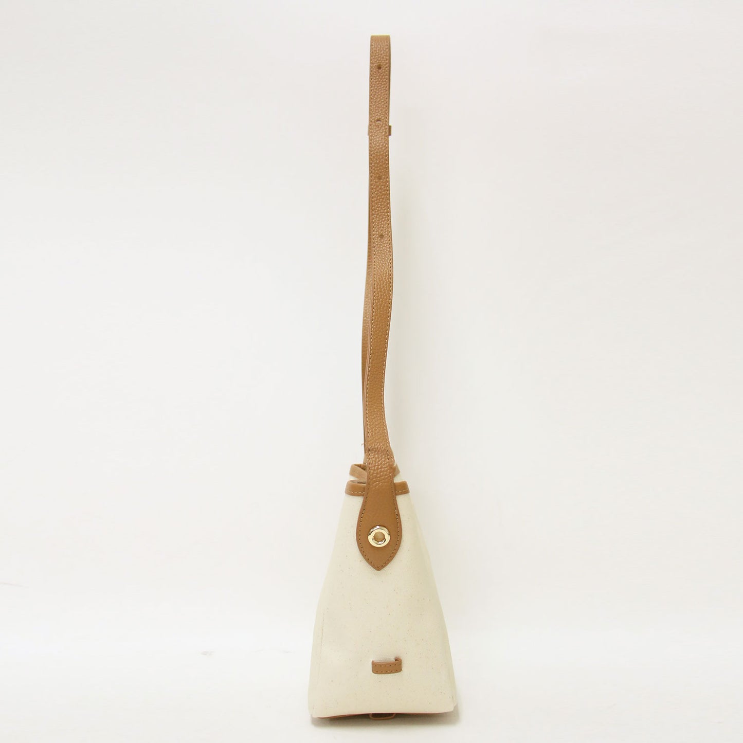 25春夏 キャンバス ミニ バケツ バッグ / ショルダーバッグ 肩掛け 斜め掛け 2WAY