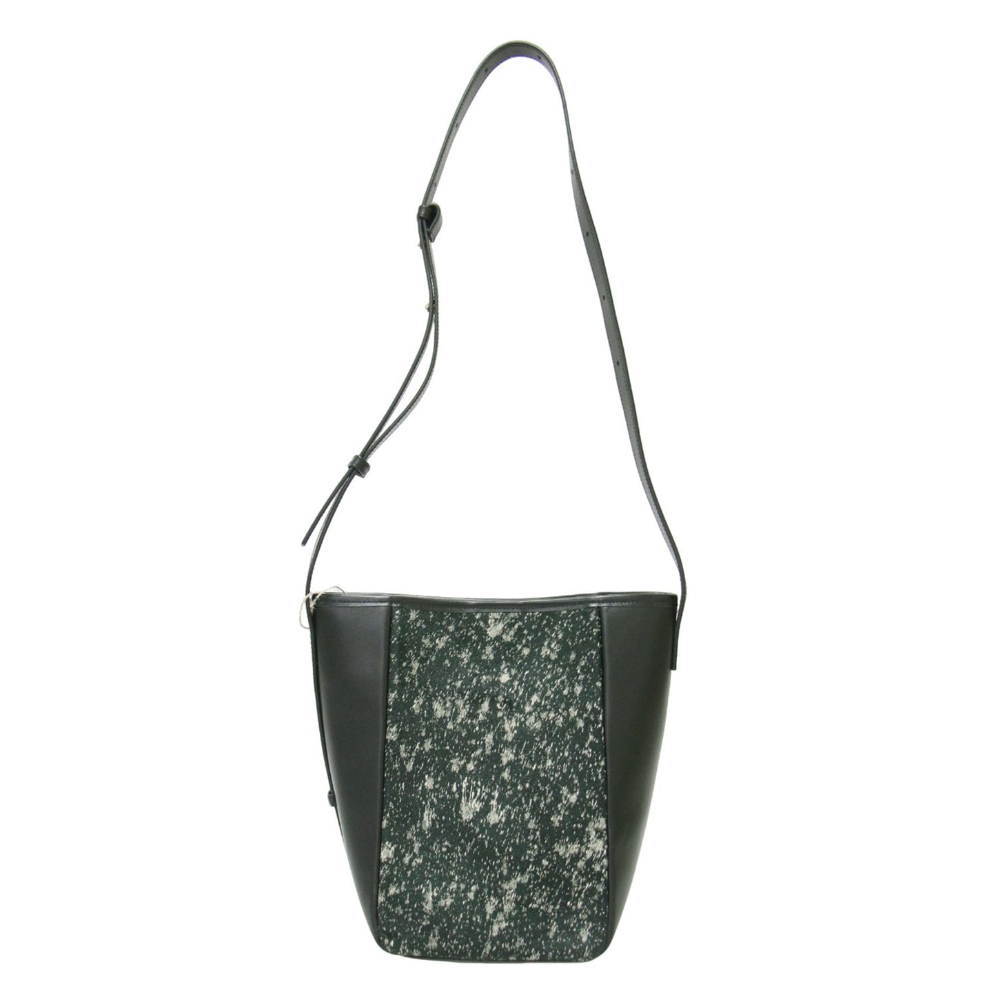 24秋冬 カウファー ショルダーバッグ / ポシェット 斜め掛け 肩掛け コンビ 本革