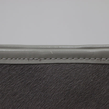 24秋冬 カウファー ショルダーバッグ / ポシェット 斜め掛け 肩掛け コンビ 本革