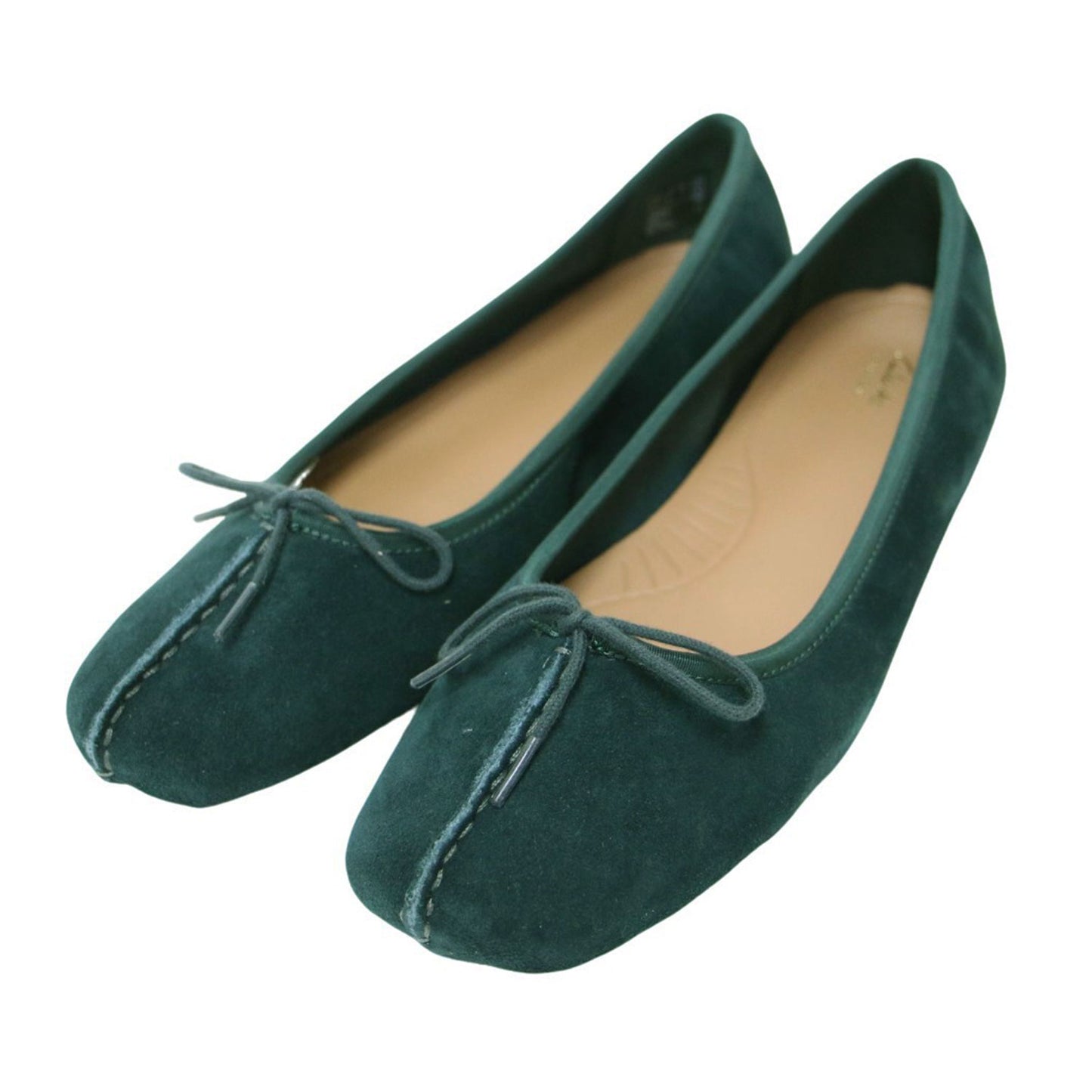 フレックル アイス スエード バレエシューズ / Freckle Ice パンプス フラット スクエアトゥ レザー