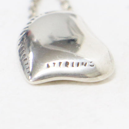 エルサ・ペレッティ ハート ネックレス / ペンダント チェーン SV925 ヴィンテージ