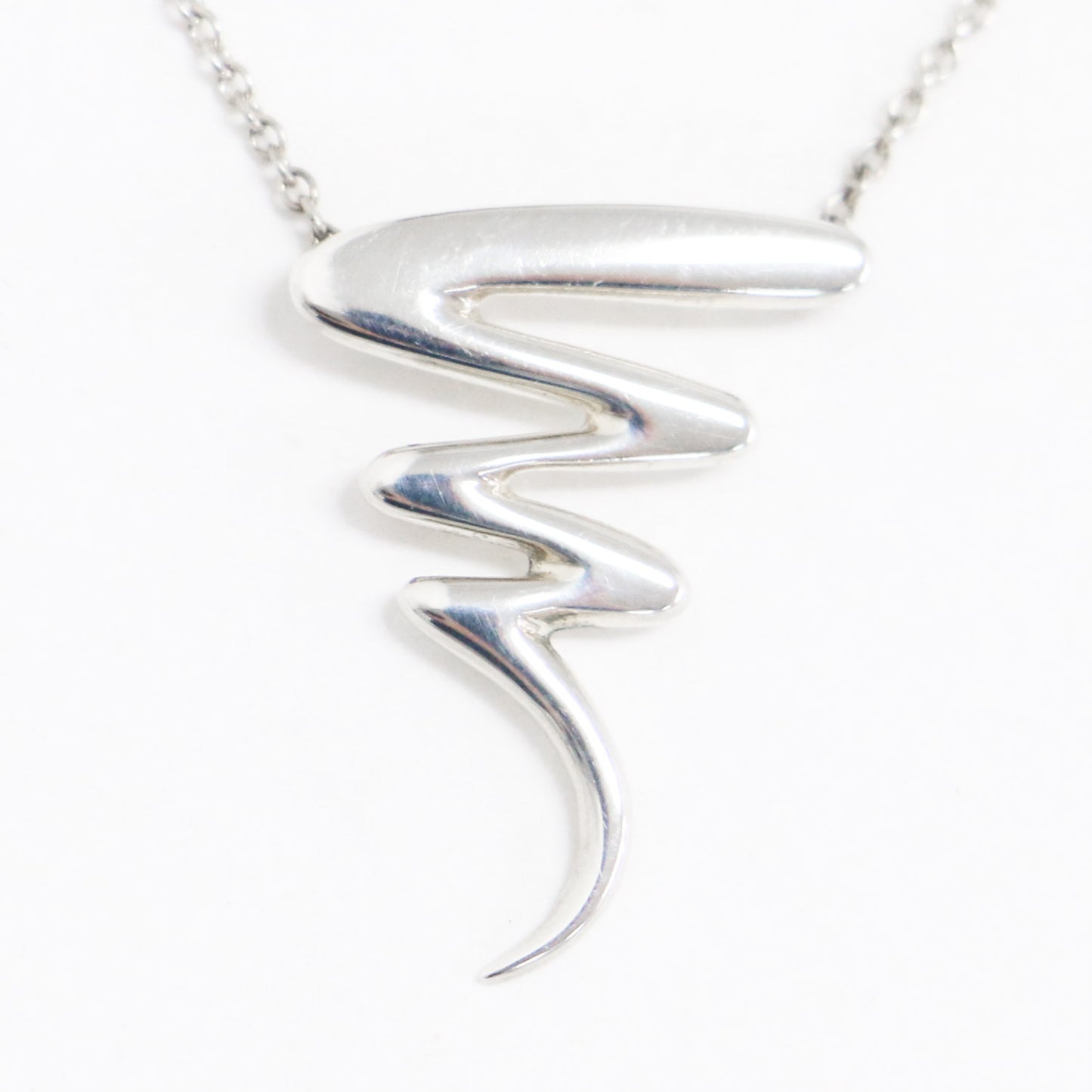 パロマ・ピカソ スクリブル ネックレス / ペンダント チェーン SV925 ヴィンテージ