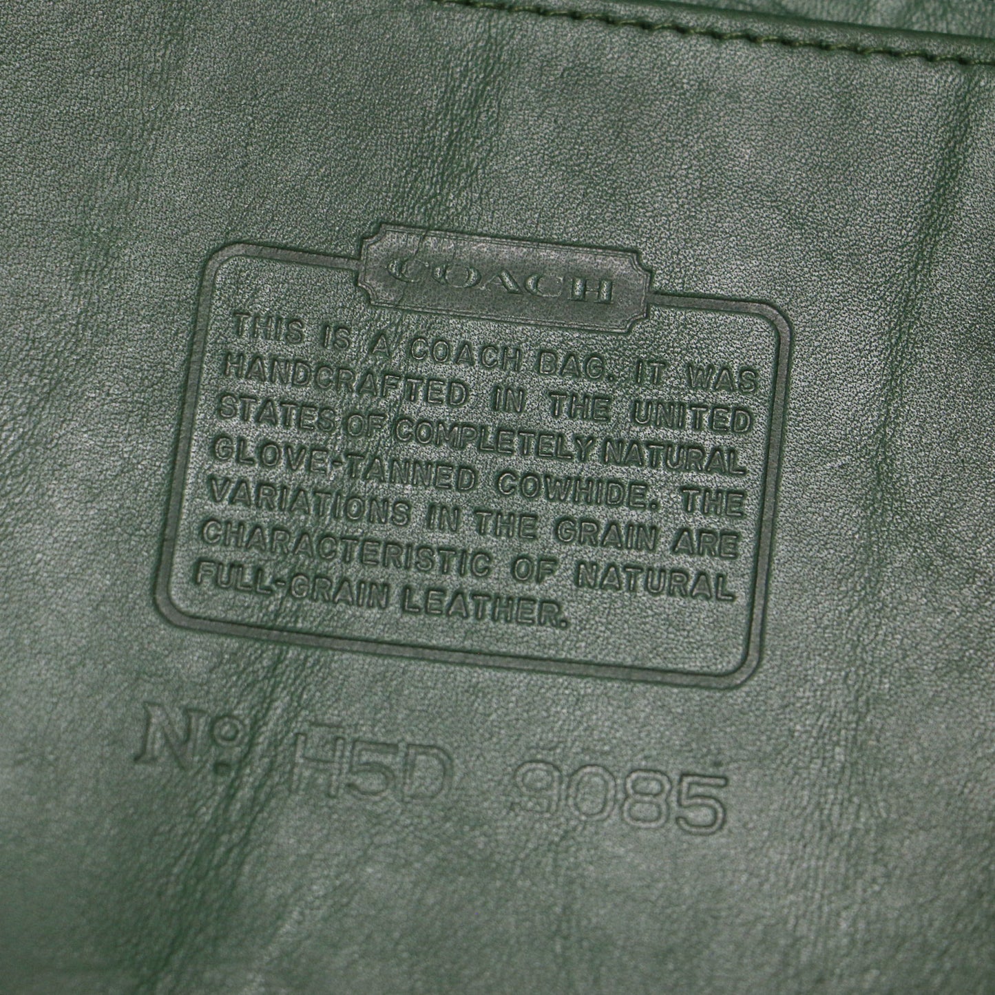 グレインレザー バケツ型 ショルダーバッグ 4950 / 肩掛け 斜め掛け 牛革 オールドコーチ ヴィンテージ