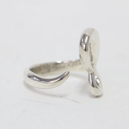 エルサ・ペレッティ オープン ハート リング / 指輪 SV925 ヴィンテージ