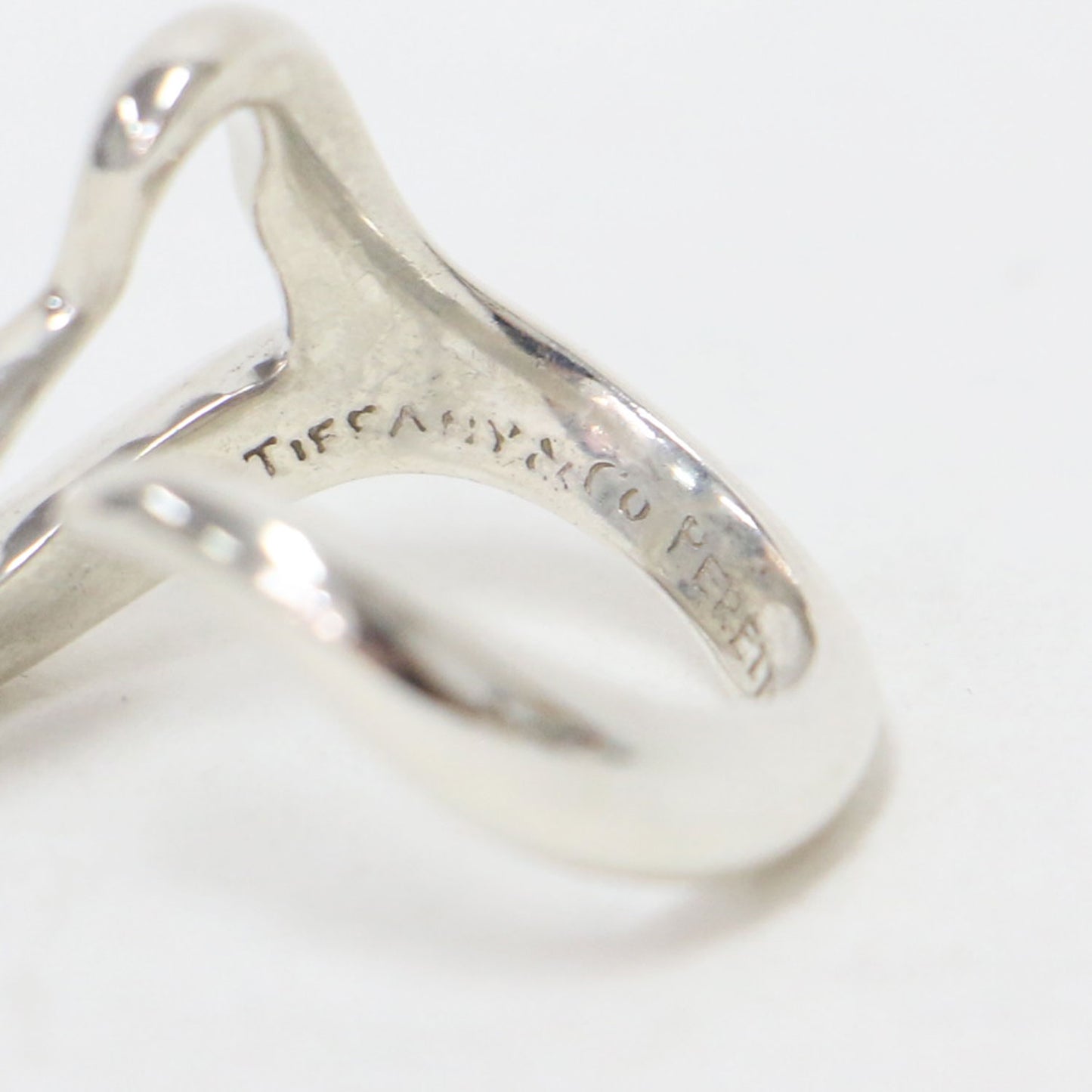 エルサ・ペレッティ オープン ハート リング / 指輪 SV925 ヴィンテージ