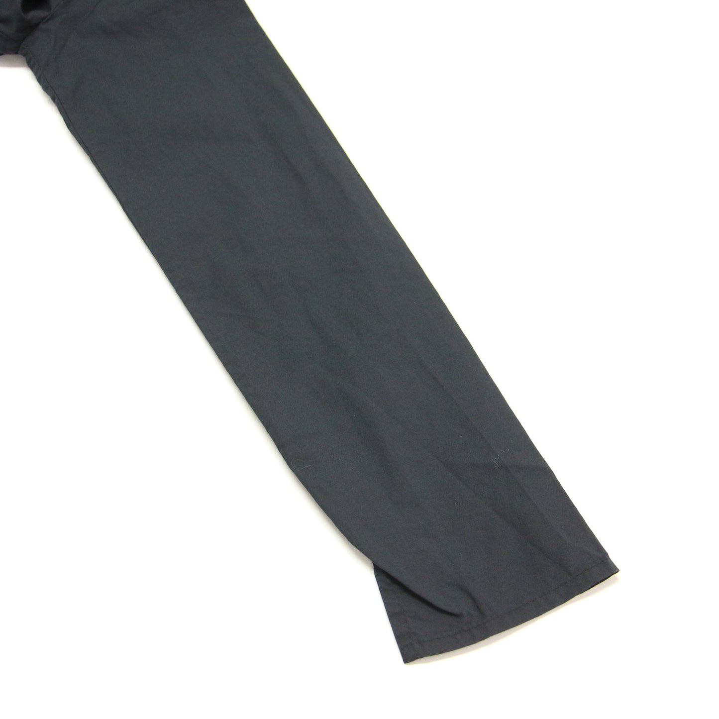 Vネック 切替 フレア ドレス / ワンピース 長袖 ロング丈 ギャザー タック コットン