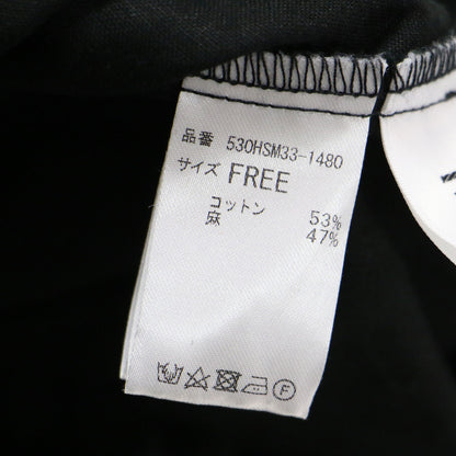 24春夏 コットン リネン バックオープン ドレス / Back open dress ワンピース ノースリーブ スクエアネック ロング丈