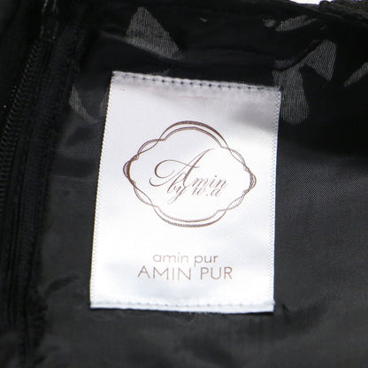 25春夏 スターレース ティアード ワンピース / ドレス ノースリーブ クルーネック マキシ丈 総レース