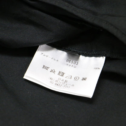 レース 花柄 刺繍 シアー ワンピース / ドレス ミディ丈 半袖 クルーネック パフスリーブ フレア Aライン