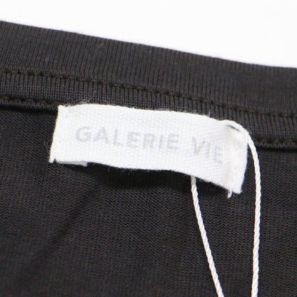 25春夏 ファインコットン テントライン プルオーバー / カットソー ノースリーブ クルーネック フレア ジャージー素材