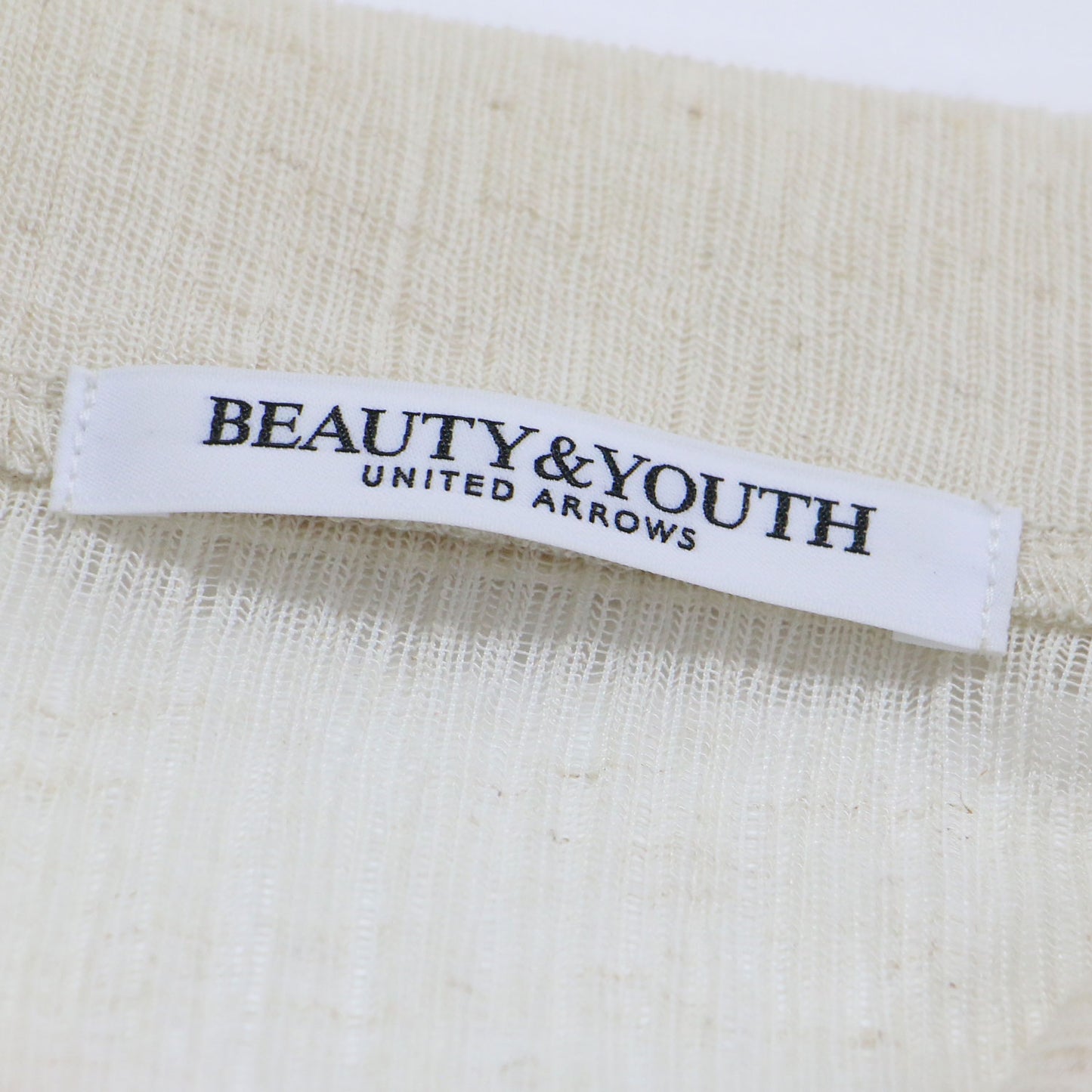 24春夏 楊柳 シャツ カーディガン / ブラウス 長袖 シアー リネン