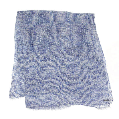 メッセージ プリント モダール カシミヤ ストール / MINA 大判